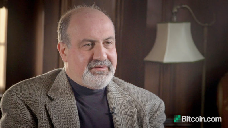 ‘Black Swan’ Author Nassim Taleb Advises to Stay Out of Bitcoin, Citing No Link to Inflation or ‘Anything Economic’