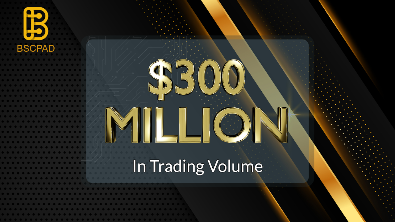 BSCPAD Launches, Revolutionizing the IDO Model With Over $300 Million Trading Volume