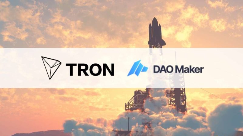 DAO Maker Brings Its Token Launch Framework to TRON