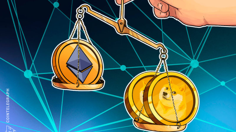 Dogecoin whales move $12B in one day — twice as much as Ether