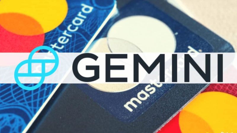 Gemini Partners With Mastercard to Launch a Crypto Credit Card With Rewards in Bitcoin