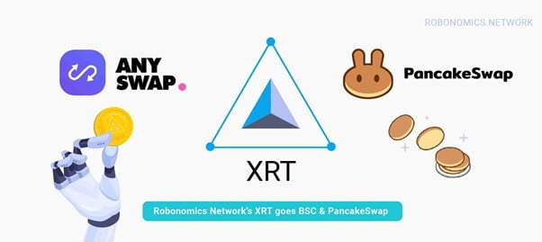 Robonomics Network’s XRT goes BSC & PancakeSwap