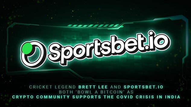 Australian Cricket Legend Brett Lee Joins Sportsbet.io in Donating Bitcoin to Help the Covid Crisis in India