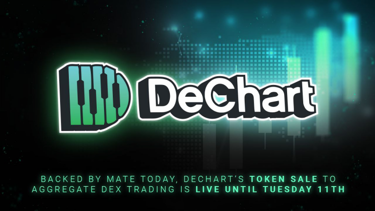 Backed by Mate Tokay, DeChart’s Token Sale to Aggregate DEX Trading Is Live Until Tuesday 11th