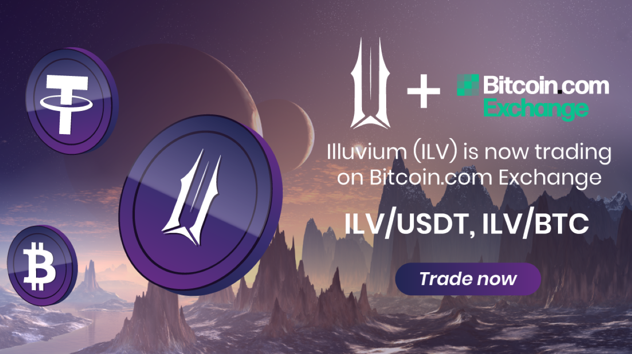 Blockchain-Based Gaming Illuvium (ILV) Token Is Now Listed on Bitcoin.com Exchange