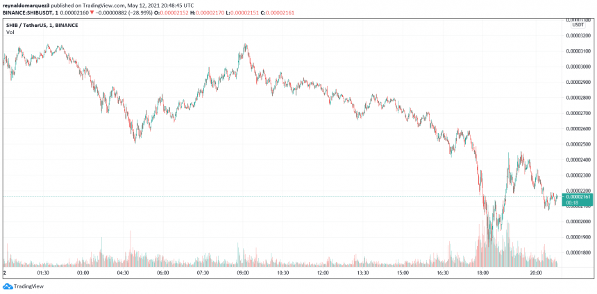 Vitalik Buterin Dumps His SHIB, Price Tanks 30% In 1 Hour