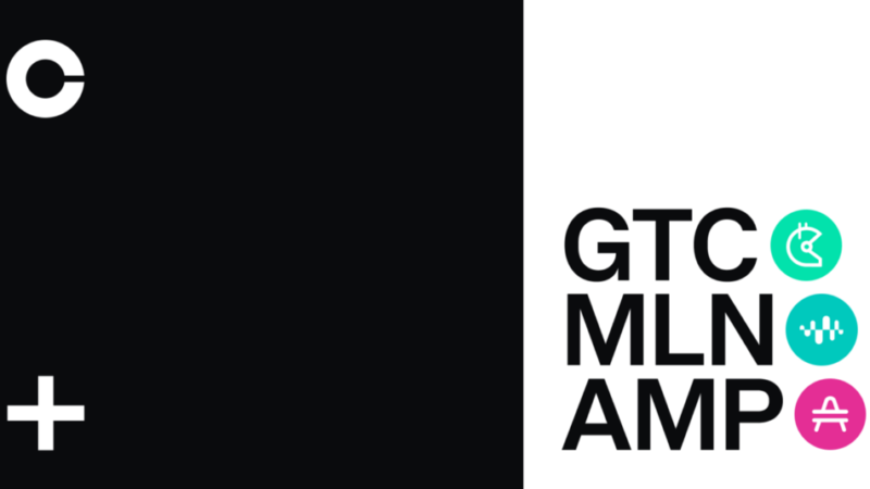 Gitcoin (GTC), Enzyme Token (MLN) and Amp (AMP) are launching on Coinbase Pro