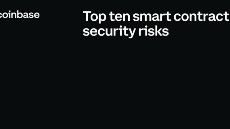 Top ten smart contract security risks