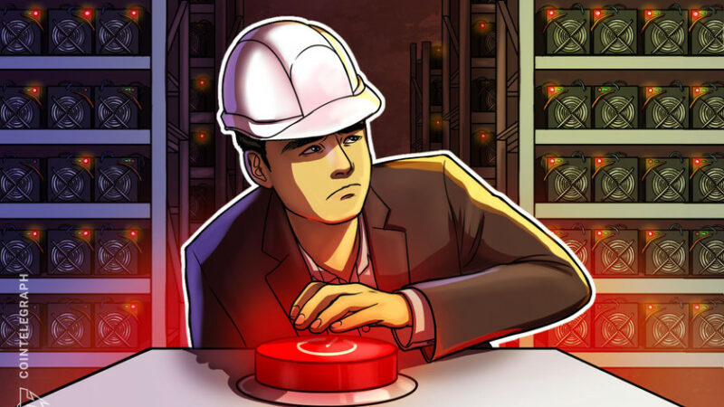 China shuts down crypto mining in Anhui province