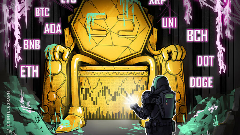 Price analysis 7/21: BTC, ETH, BNB, ADA, XRP, DOGE, DOT, UNI, BCH, LTC