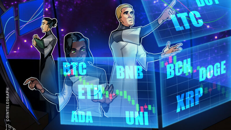 Price analysis 7/26: BTC, ETH, BNB, ADA, XRP, DOGE, DOT, UNI, BCH, LTC