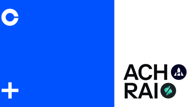 Alchemy Pay (ACH) and Rai Reflex Index (RAI) are now available on Coinbase