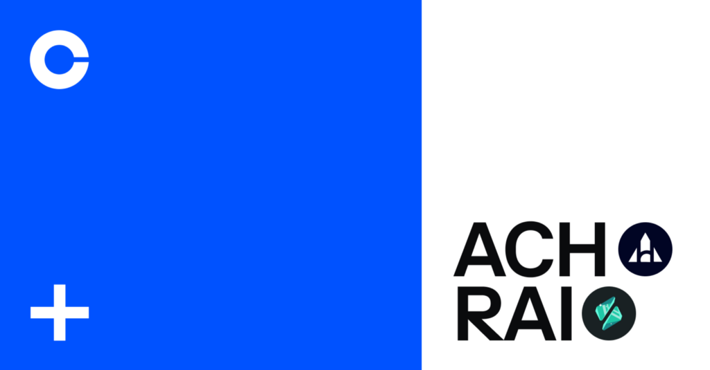 Alchemy Pay (ACH) and Rai Reflex Index (RAI) are now available on Coinbase