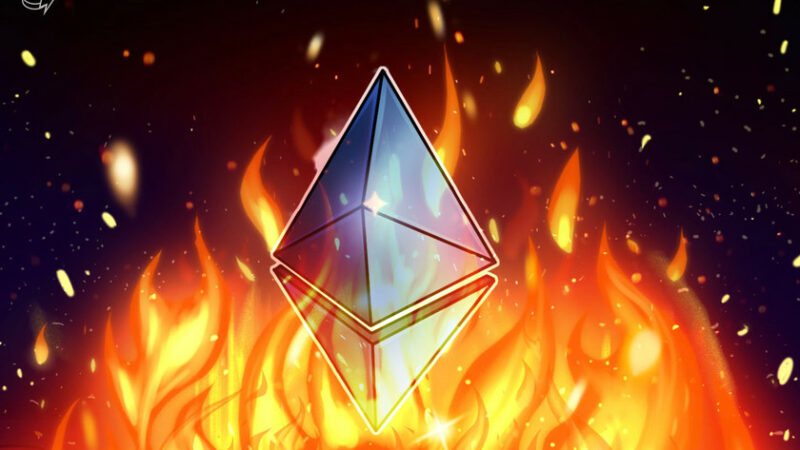 Ethereum network burns $395K ETH per hour after London upgrade