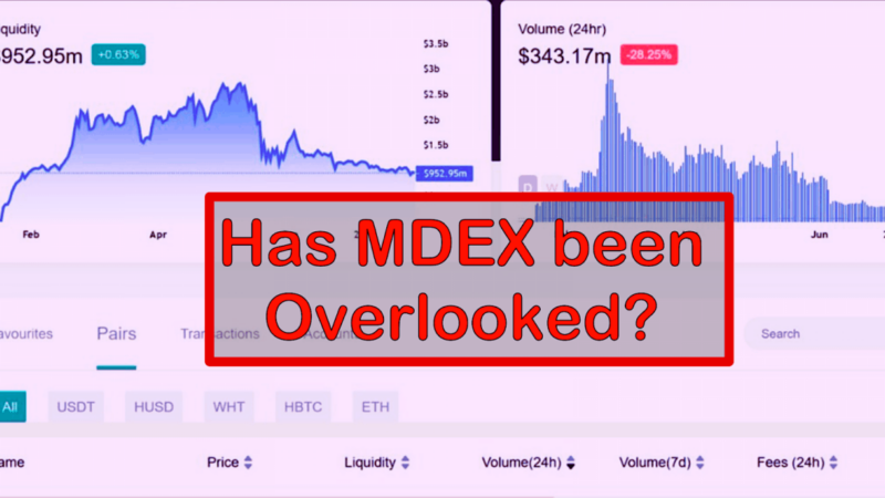 MDEX: An Overlooked Decentralized Exchange?