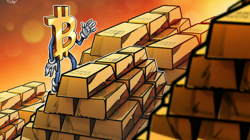 One Bitcoin now buys 0.6 kilograms of gold as 10-year returns turn negative