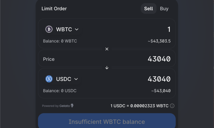 Users of QuickSwap DEX can now execute limit orders natively thanks to Gelato