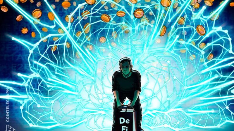Data shows parabolic-style growth in layer-2-based DeFi and DEX platforms
