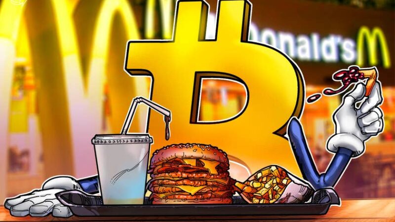 McDonald’s now accepts Bitcoin, but only in El Salvador