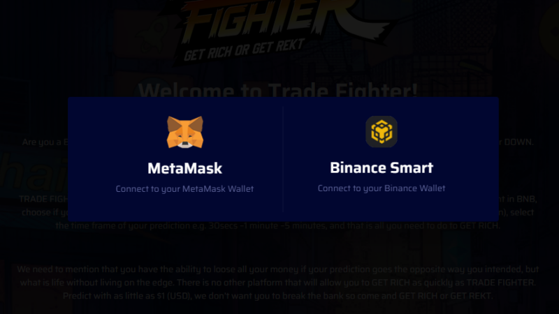 Trade Fighter: A new user-friendly crypto price prediction dApp built on Binance Smart Chain