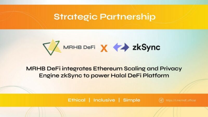 Halal MRHB DeFi integrates zkSync’s ZK-RollUp solution for Ethereum