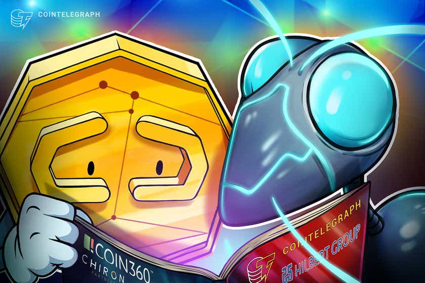 Hilbert Group forms COIN360 JV with Cointelegraph and Chiron Partners