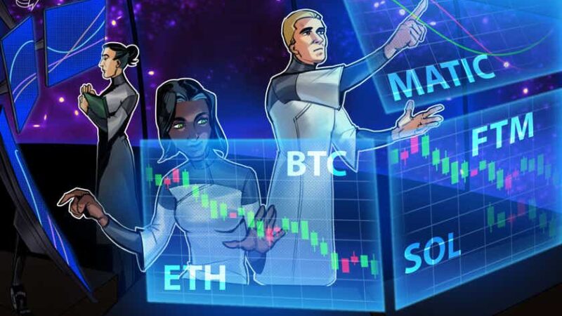 Top 5 cryptocurrencies to watch this week: BTC, ETH, SOL, MATIC, FTM