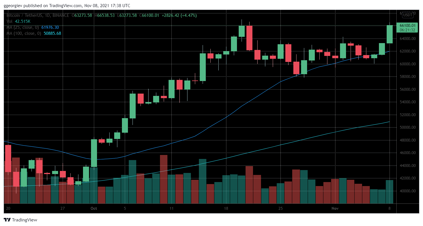 Bitcoin Price Analysis: This is The Next Target if BTC Breaks $67K ATH