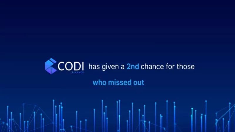 Codi Finance Announces Upcoming IDO