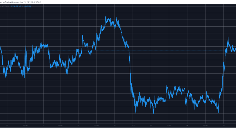Crypto Markets Gain $130B in a Day as Bitcoin Reclaimed $57K (Market Watch)
