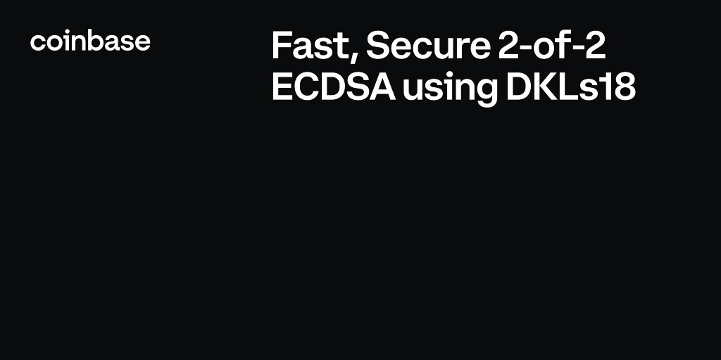 Fast, Secure 2-of-2 ECDSA using DKLs18