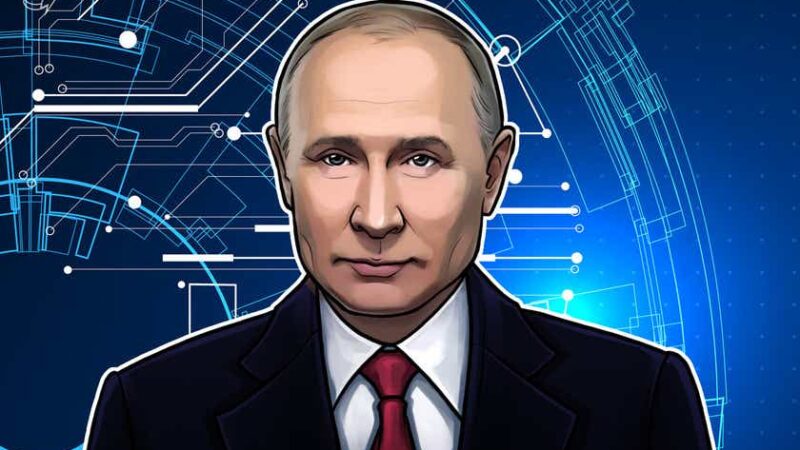 Vladimir Putin says cryptocurrencies ‘bear high risks’