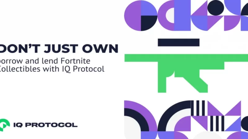 Don’t Just Own: Borrow And lend NFT Game Collectibles With IQ Protocol