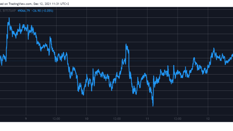Market Watch: Bitcoin Amid $49K, Cardano (ADA) Spikes 6%