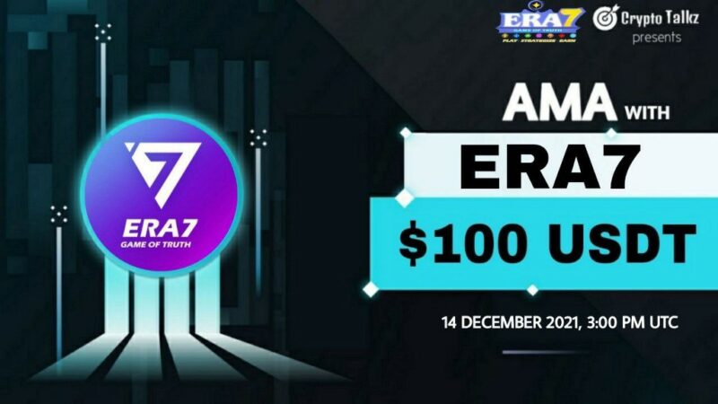 Win $100 USDT rewards from P2E Era7: Game of Truth AMA!