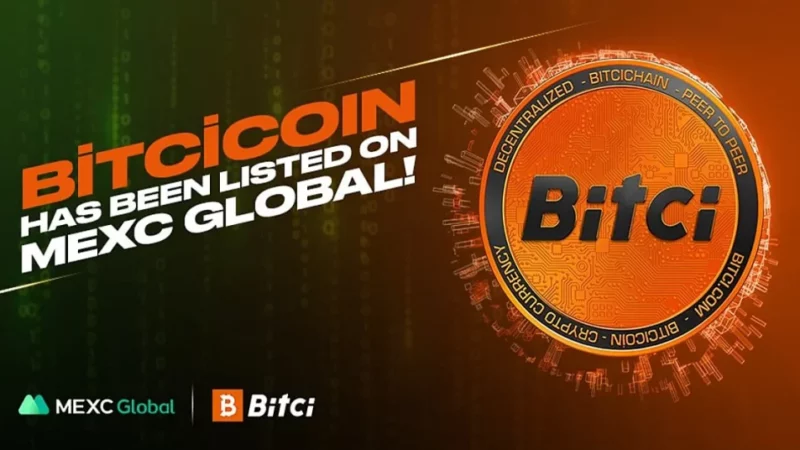 Bitcicoin Listed On MEXC Global, Trading Started On December 26
