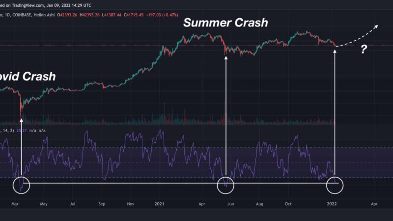 Is the Bottom In? Bitcoin’s RSI at Lowest Point Since May 2021 Crash