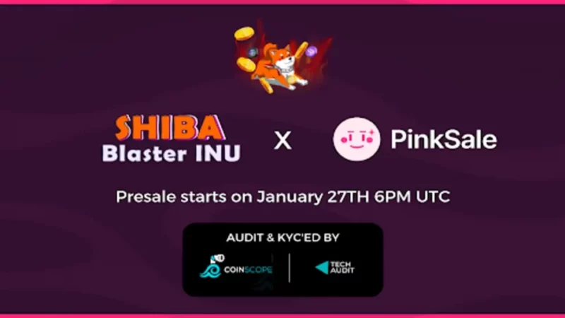Official Announcement !! Shiba Blaster INU Presale to go Live on PinkSale
