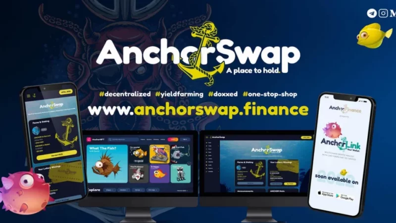 AnchorSwap Brings ‘Crypto For Everyone’ Through Inclusive DeFi Ecosystem