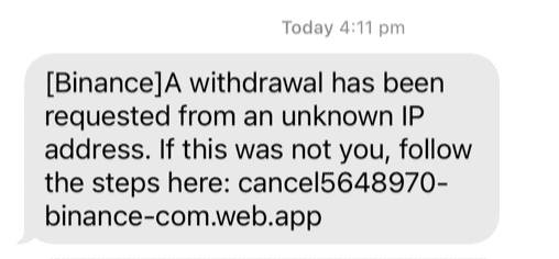 CZ Warns of a Massive Phishing Scam Targeting Binance Users