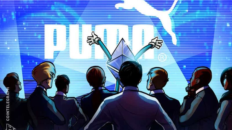 Puma rebrands to Puma.eth on Twitter