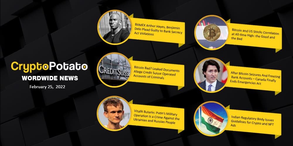 Russia Invades Ukraine and the Massive Bitcoin Volatility: The Week’s Crypto Recap