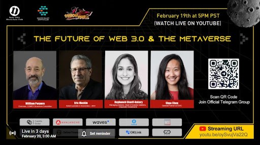 Shadow Killers Co-Hosts The Future of Web3.0 and the Metaverse Online Live Event