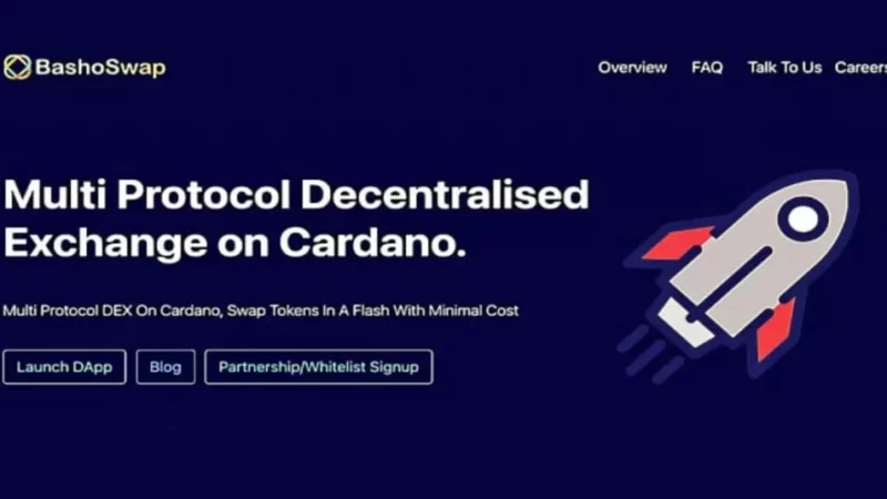Cardano Based Project Bashoswap Introduces Launchpad and DEX