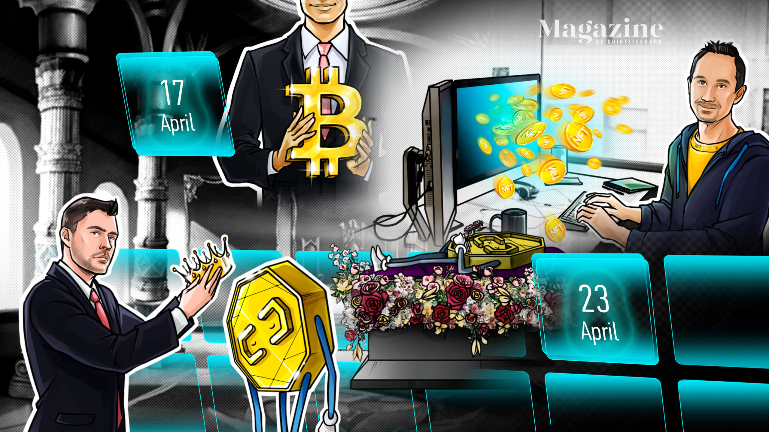 Coinbase NFT launches beta, AMC Theatres rolls out SHIB and DOGE payments, and Blockchain.com eyes IPO: Hodler’s Digest, April 17-23