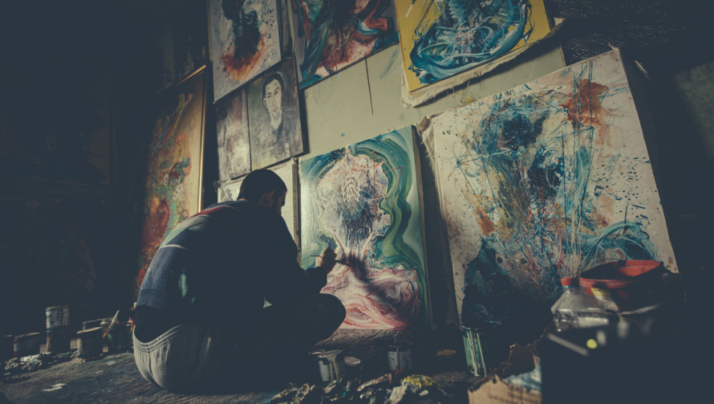 Report Finds Only 50% of Artists are Financially Stable from their Artwork – Tips for Artists Making a Living from the Art ￼
