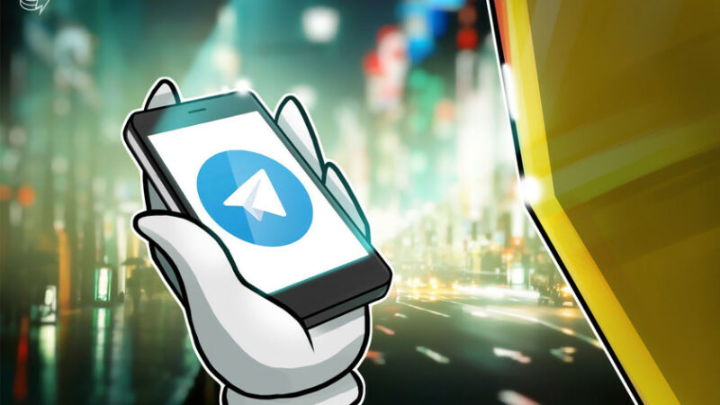 Telegram Wallet Bot enables users to send crypto in-app via revived blockchain project