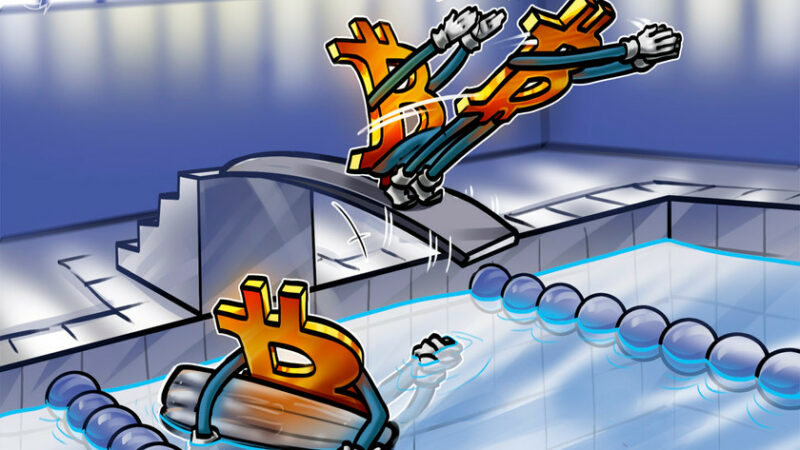 Water great idea! Bitcoin mining heats this swimming pool