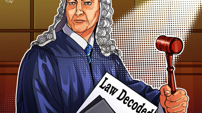 Law Decoded: Crypto retirement plans get hot with Warren and Lummis making their moves, May 2–9, 2022