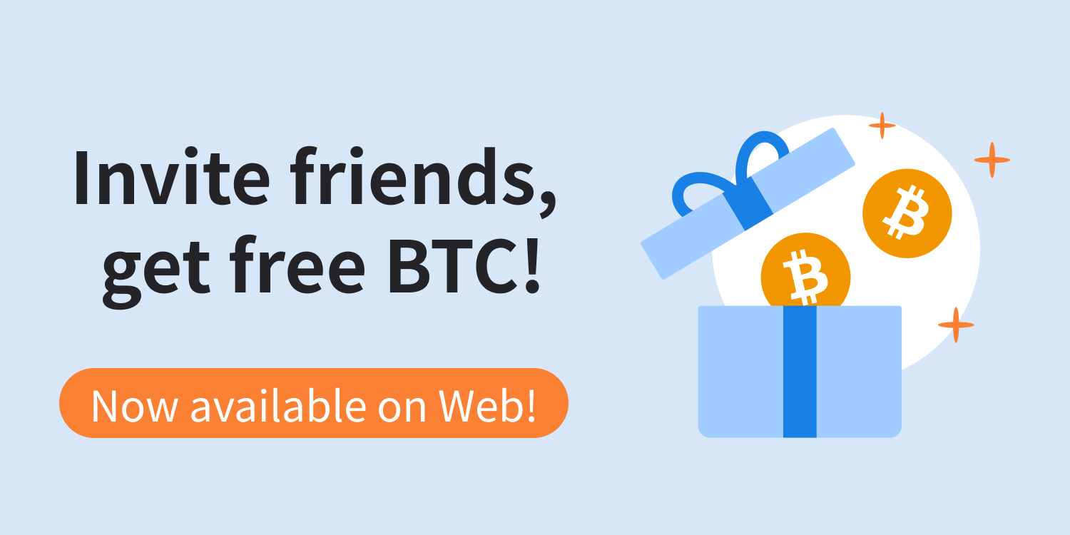 Referral Program now available on Web!